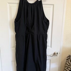 Ava & Viv Strapless Black Dress